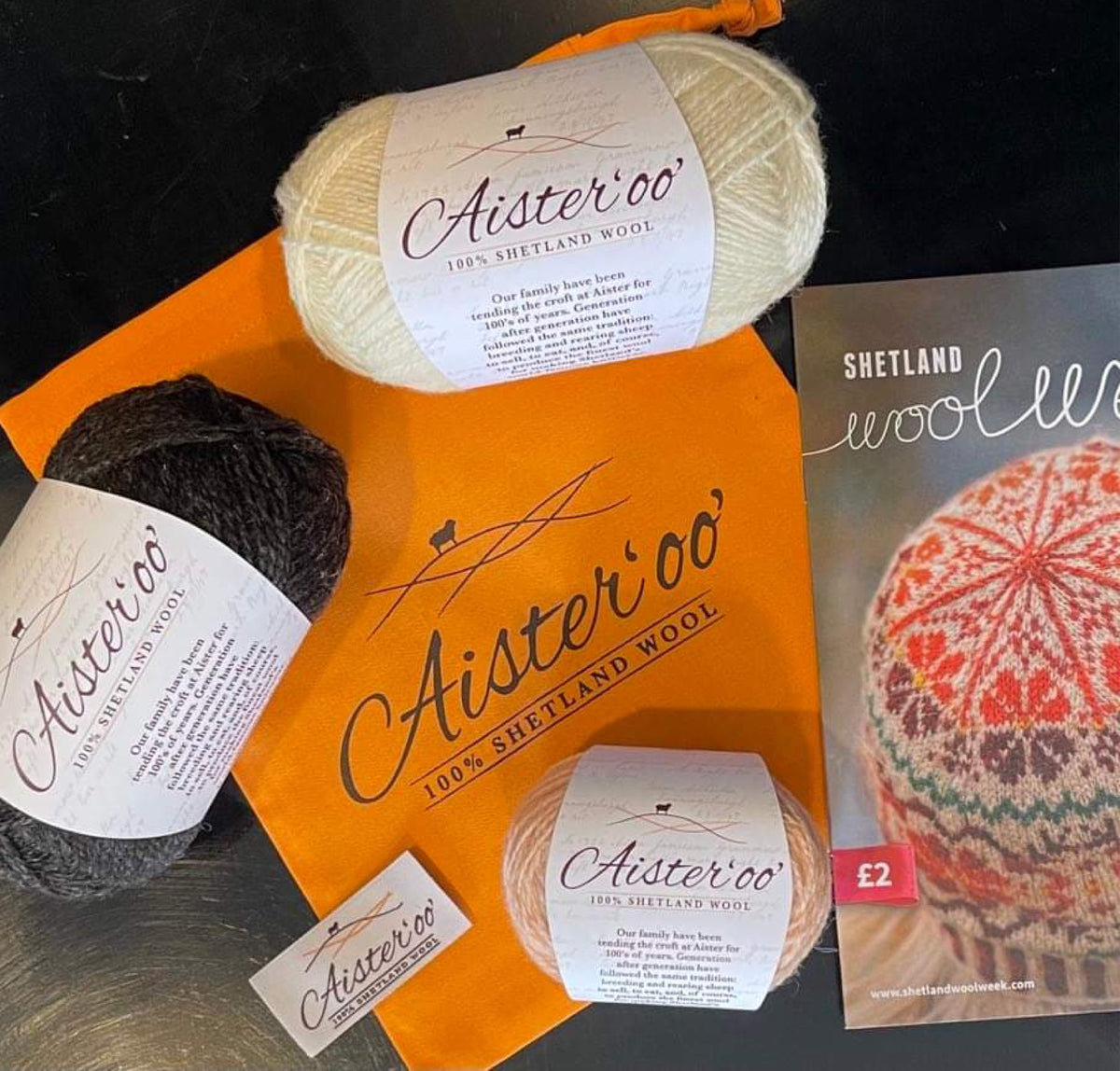 ‘Buggiflooer Beanie’ Pattern Kit + PROJECT BAG Mackenzies Farm Shop